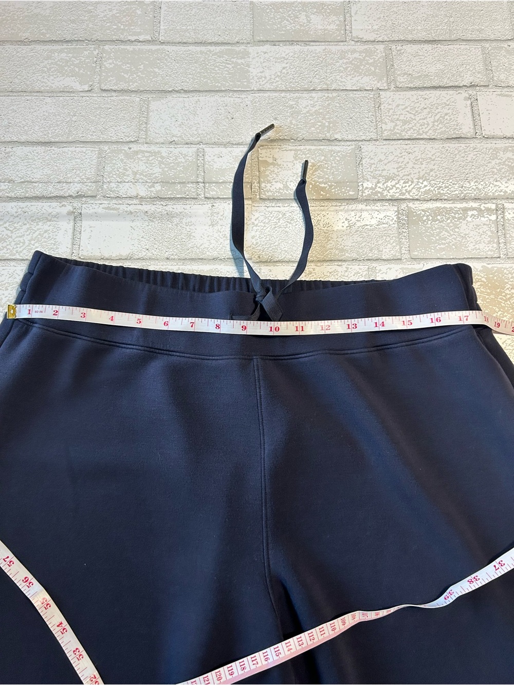 Spanx Air Essential Wide-Leg Lounge Pants - Navy Blue - Picture 6 of 9